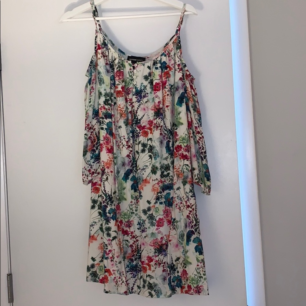Fifteen Twenty Floral Off the Shoulder Sundress